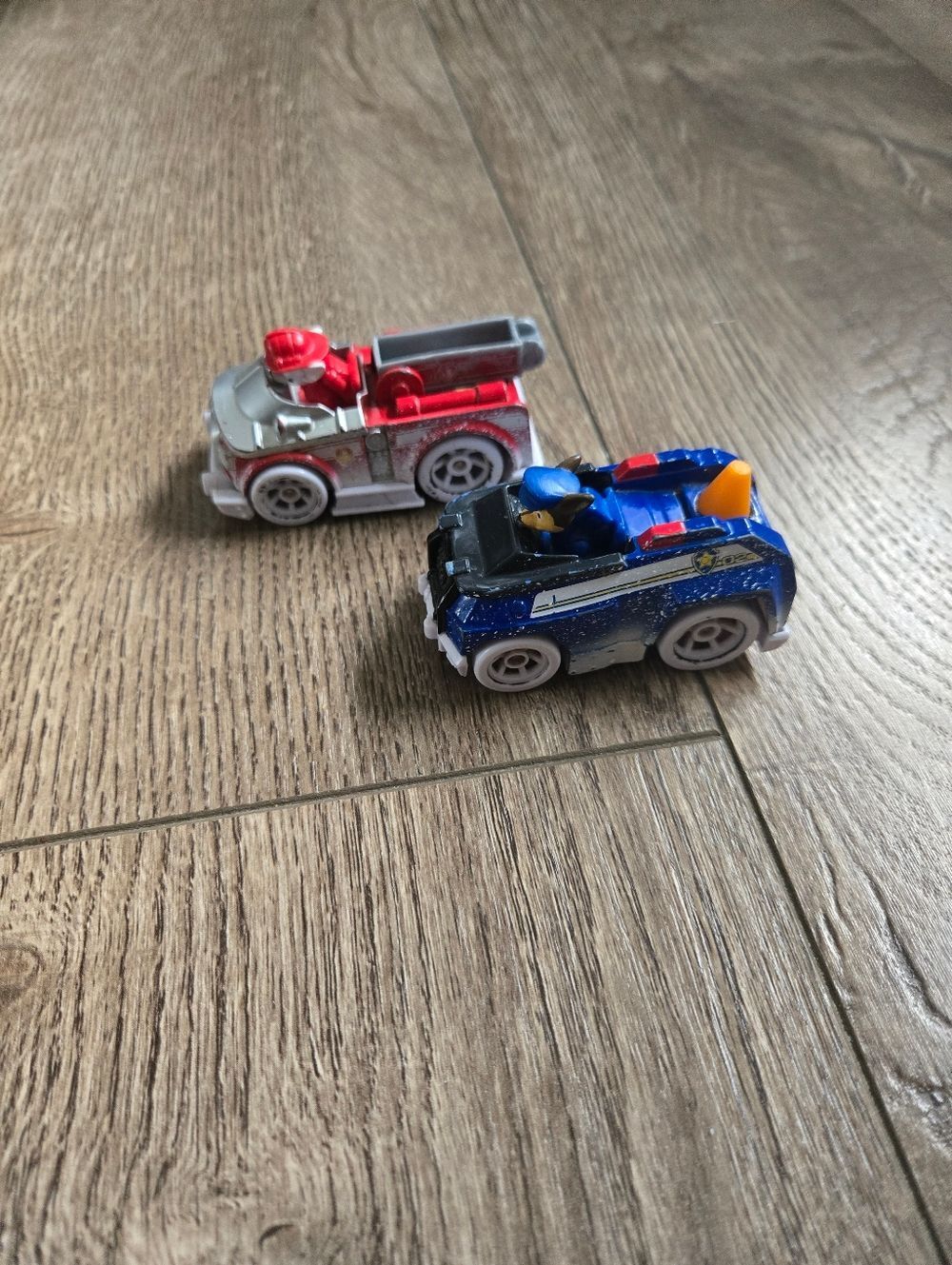 Paw Patrol Snow Rescue Vehicles – Chase & Marshall Winter Bundle